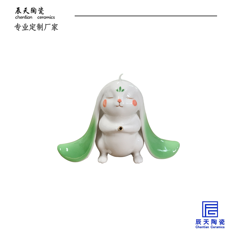 <b>客戶定製 創意造型兔子香插</b>